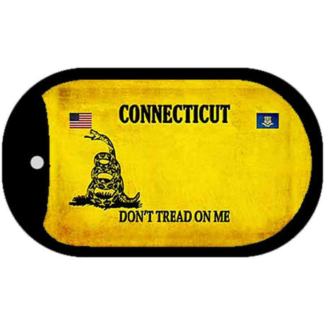 Connecticut Do Not Tread Novelty Metal Dog Tag Necklace DT-8839