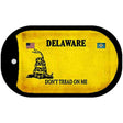 Delaware Do Not Tread Novelty Metal Dog Tag Necklace DT-8840