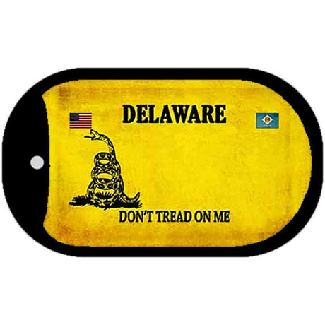 Delaware Do Not Tread Novelty Metal Dog Tag Necklace DT-8840