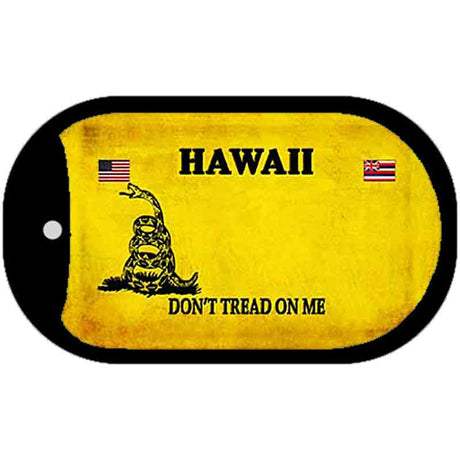 Hawaii Do Not Tread Novelty Metal Dog Tag Necklace DT-8843