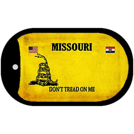 Missouri Do Not Tread Novelty Metal Dog Tag Necklace DT-8857