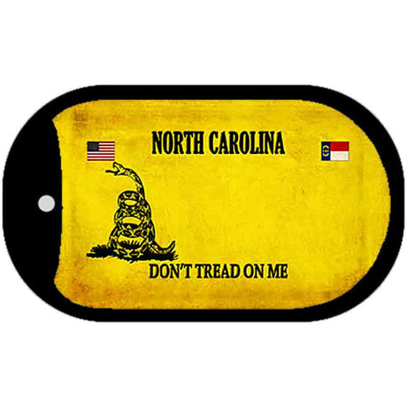 North Carolina Do Not Tread Novelty Metal Dog Tag Necklace DT-8865