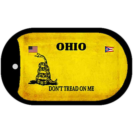 Ohio Do Not Tread Novelty Metal Dog Tag Necklace DT-8867