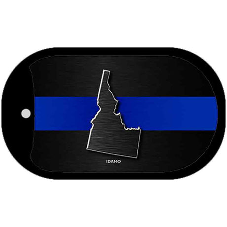 Idaho Thin Blue Line Novelty Dog Tag Necklace DT-8894