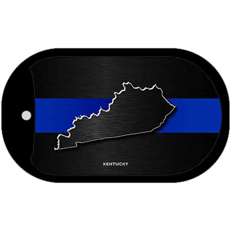 Kentucky Thin Blue Line Novelty Dog Tag Necklace DT-8899