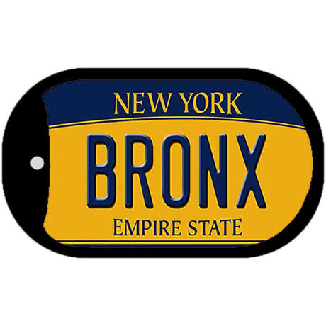 Bronx New York Novelty Metal Dog Tag Necklace DT-8941