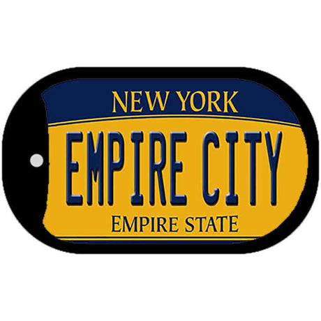 Empire City New York Novelty Metal Dog Tag Necklace DT-8946