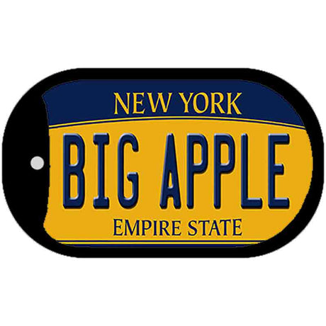 Big Apple New York Novelty Metal Dog Tag Necklace DT-8949