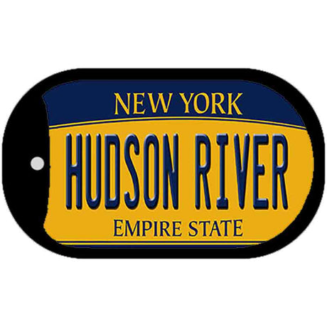 Hudson River New York Novelty Metal Dog Tag Necklace DT-8952