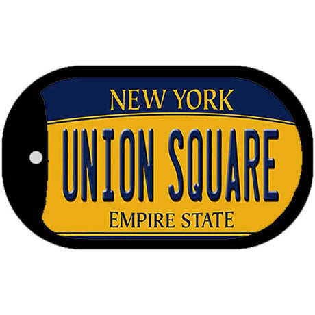 Union Square New York Novelty Metal Dog Tag Necklace DT-8956