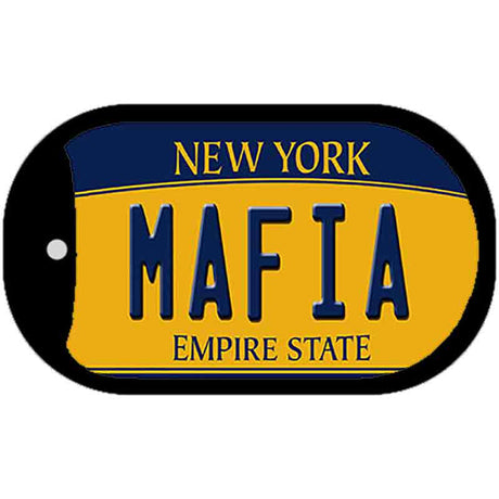 Mafia New York Novelty Metal Dog Tag Necklace DT-8962