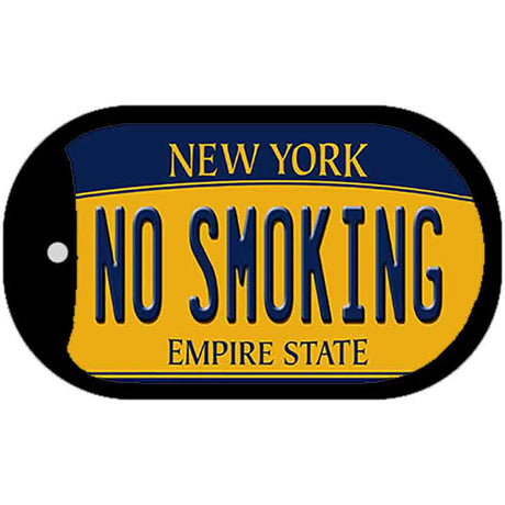 No Smoking New York Novelty Metal Dog Tag Necklace DT-8969