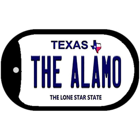 The Alamo Texas Novelty Metal Dog Tag Necklace DT-9364