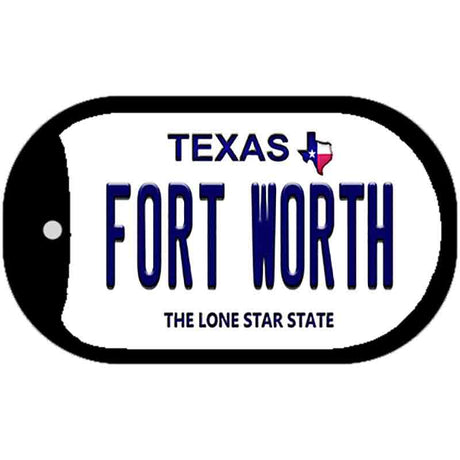 Fort Worth Texas Novelty Metal Dog Tag Necklace DT-9371