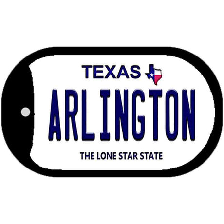 Arlington Texas Novelty Metal Dog Tag Necklace DT-9372