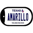 Amarillo Texas Novelty Metal Dog Tag Necklace DT-9376