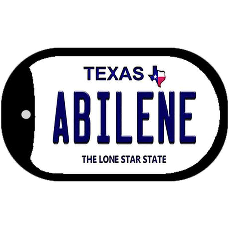 Abilene Texas Novelty Metal Dog Tag Necklace DT-9381