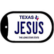 Jesus Texas Novelty Metal Dog Tag Necklace DT-9399