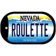 Roulette Nevada Novelty Metal Dog Tag Necklace DT-9560