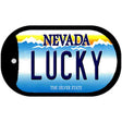 Lucky Nevada Novelty Metal Dog Tag Necklace DT-9561