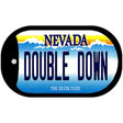 Double Down Nevada Novelty Metal Dog Tag Necklace DT-9562