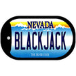 Blackjack Nevada Novelty Metal Dog Tag Necklace DT-9563