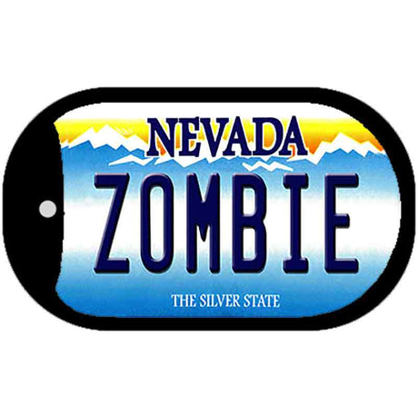 Zombie Nevada Novelty Metal Dog Tag Necklace DT-9565