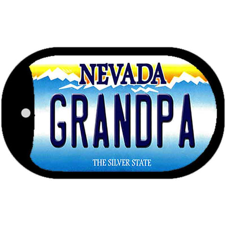 Grandpa Nevada Novelty Metal Dog Tag Necklace DT-9572