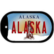 Alaska Novelty Metal Dog Tag Necklace DT-9581