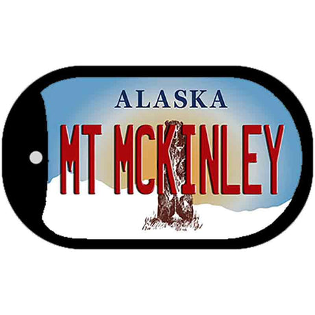 Mt McKinley Alaska Novelty Metal Dog Tag Necklace DT-9591