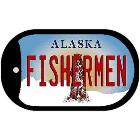 Fishermen Alaska Novelty Metal Dog Tag Necklace DT-9596