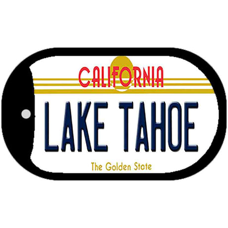 Lake Tahoe California Novelty Metal Dog Tag Necklace DT-9623