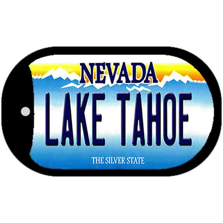 Lake Tahoe Nevada Novelty Metal Dog Tag Necklace DT-9624