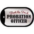 Probation Officer Novelty Dog Tag Necklace DT-9686