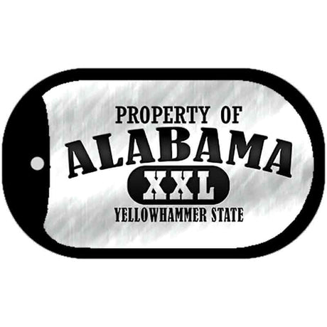 Property Of Alabama Novelty Metal Dog Tag Necklace DT-9742