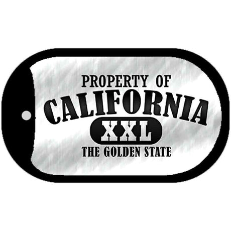 Property Of California Novelty Metal Dog Tag Necklace DT-9746