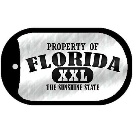 Property Of Florida Novelty Metal Dog Tag Necklace DT-9750