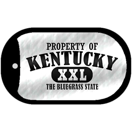 Property Of Kentucky Novelty Metal Dog Tag Necklace DT-9758