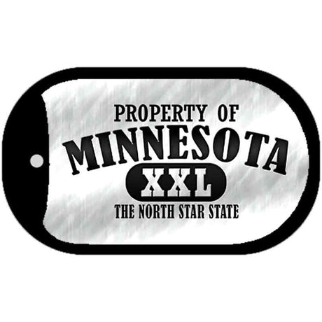 Property Of Minnesota Novelty Metal Dog Tag Necklace DT-9764