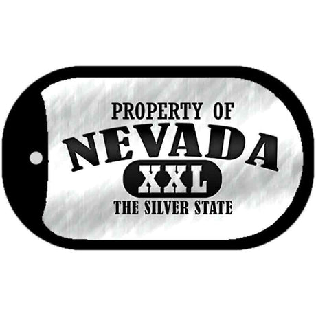 Property Of Nevada Novelty Metal Dog Tag Necklace DT-9769