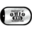 Property Of Ohio Novelty Metal Dog Tag Necklace DT-9776