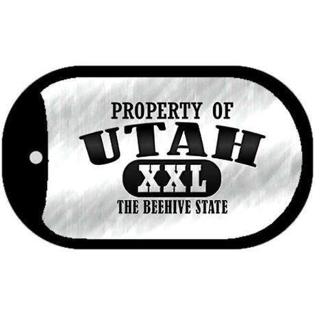 Property Of Utah Novelty Metal Dog Tag Necklace DT-9785