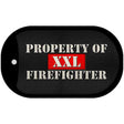 XXL Firefighter Novelty Dog Tag Necklace DT-9847