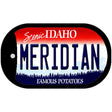 Meridian Idaho Novelty Metal Dog Tag Necklace DT-9863