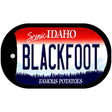 Blackfoot Idaho Novelty Metal Dog Tag Necklace DT-9869