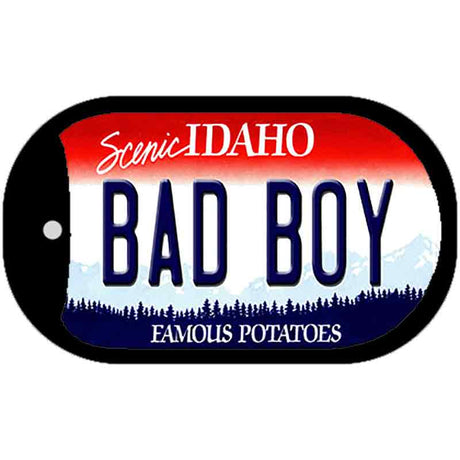 Bad Boy Idaho Novelty Metal Dog Tag Necklace DT-9876