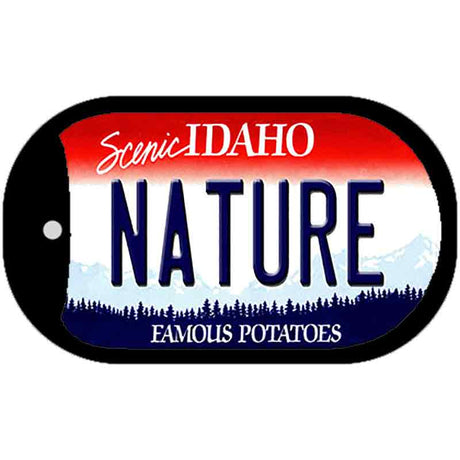 Nature Idaho Novelty Metal Dog Tag Necklace DT-9878