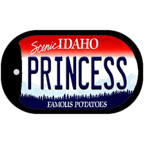 Princess Idaho Novelty Metal Dog Tag Necklace DT-9879