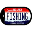 Fishing Idaho Novelty Metal Dog Tag Necklace DT-9884