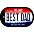 Best Dad Idaho Novelty Metal Dog Tag Necklace DT-9889